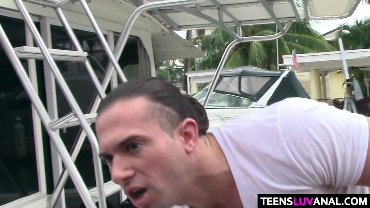 Outside anal fun with Kimber Woods