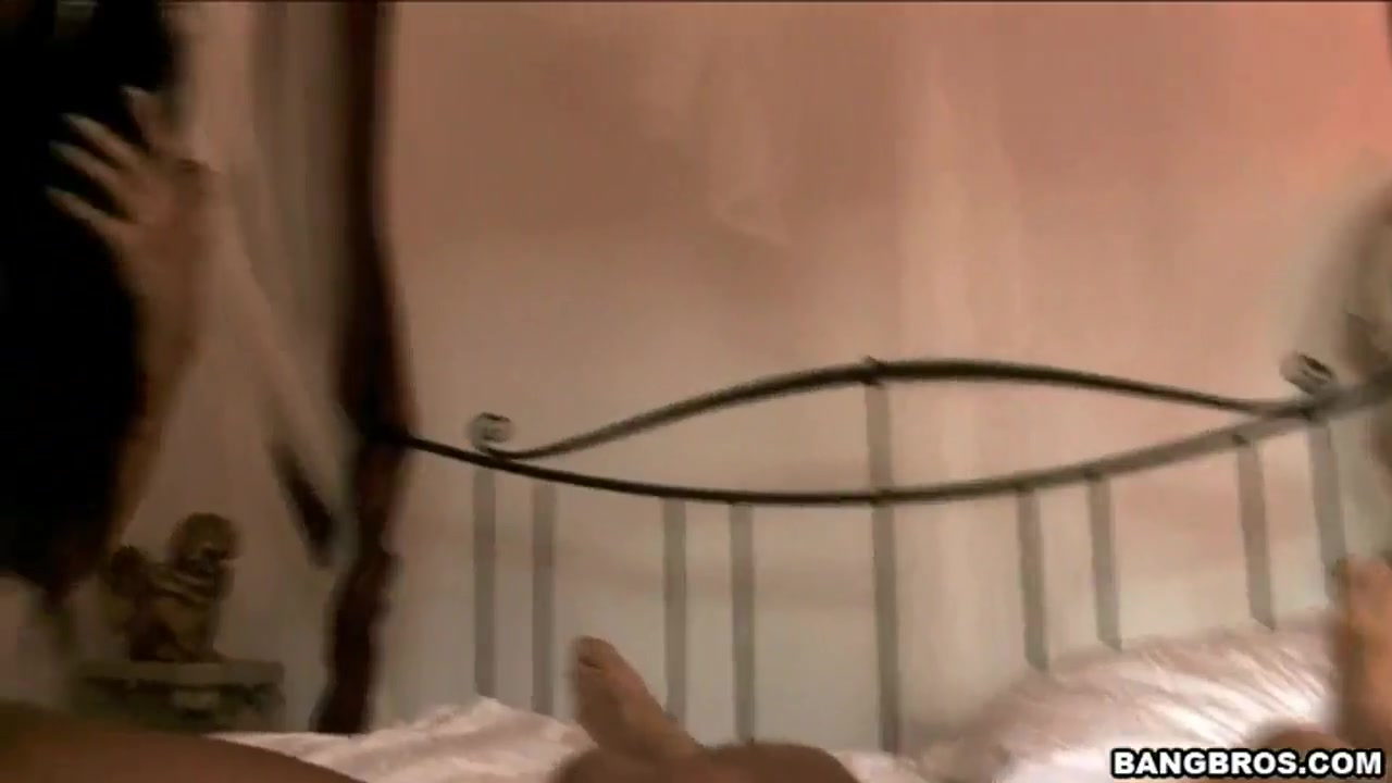 Sex with brunette with beautiful face Larissa Dee