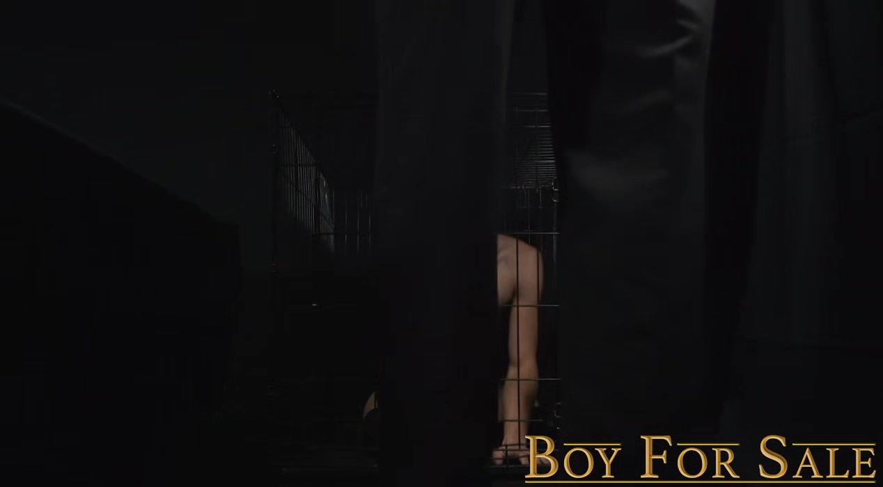 BoyForSale - Young caged slave fucked hard and dominated by hot Dom Step daddy