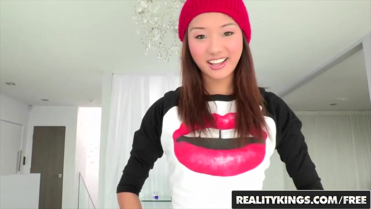 teens 18+ love Huge COCKS - Alina Li- Small Asian teens 18+ wants big white cock - Reality Kings