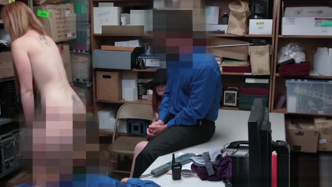 Redhead milf and teen 18+ gets their coochies demolished by horny officers