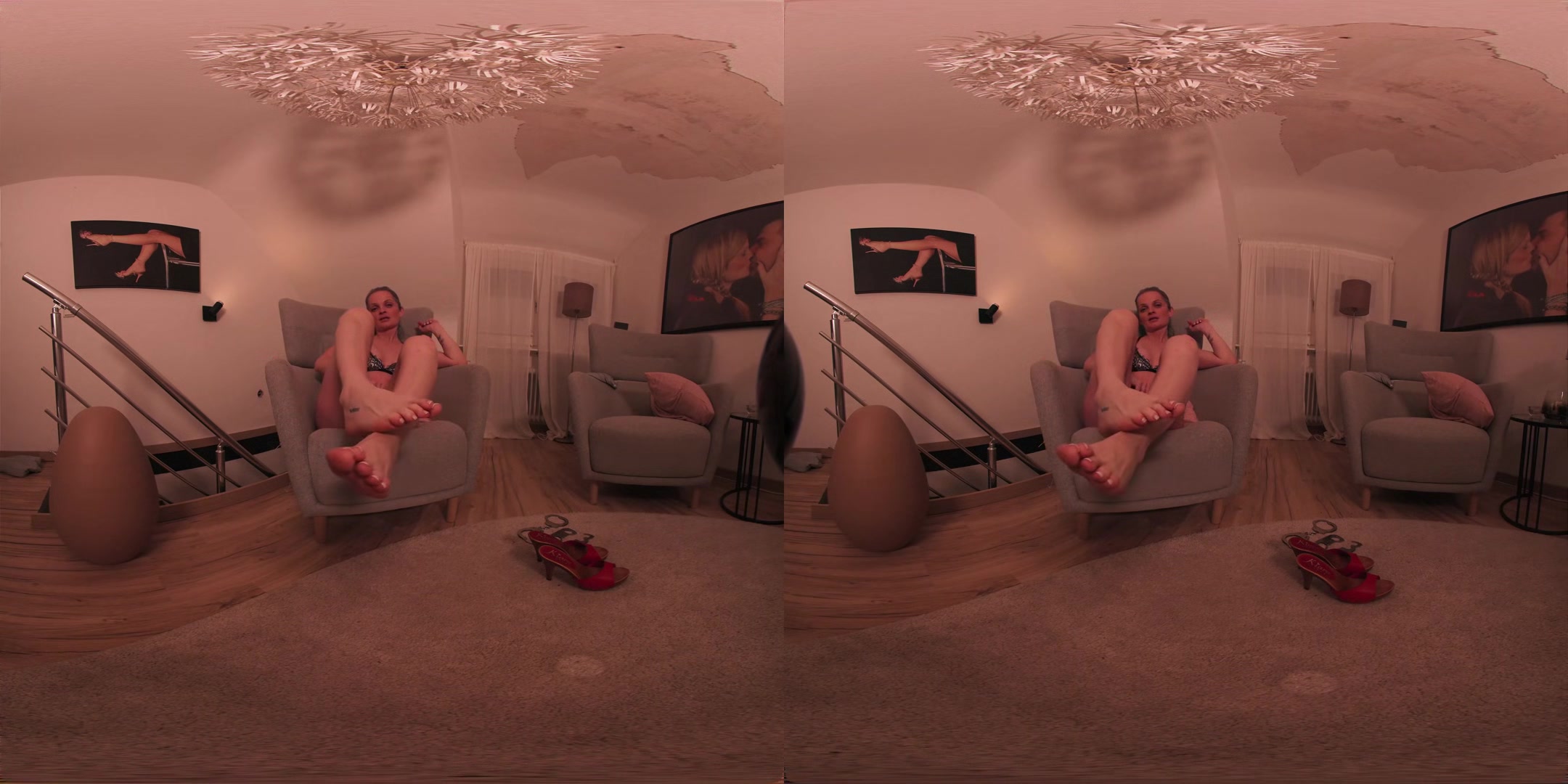 Cuffed Toes... - Sabdeluxe - Vr Porn Video