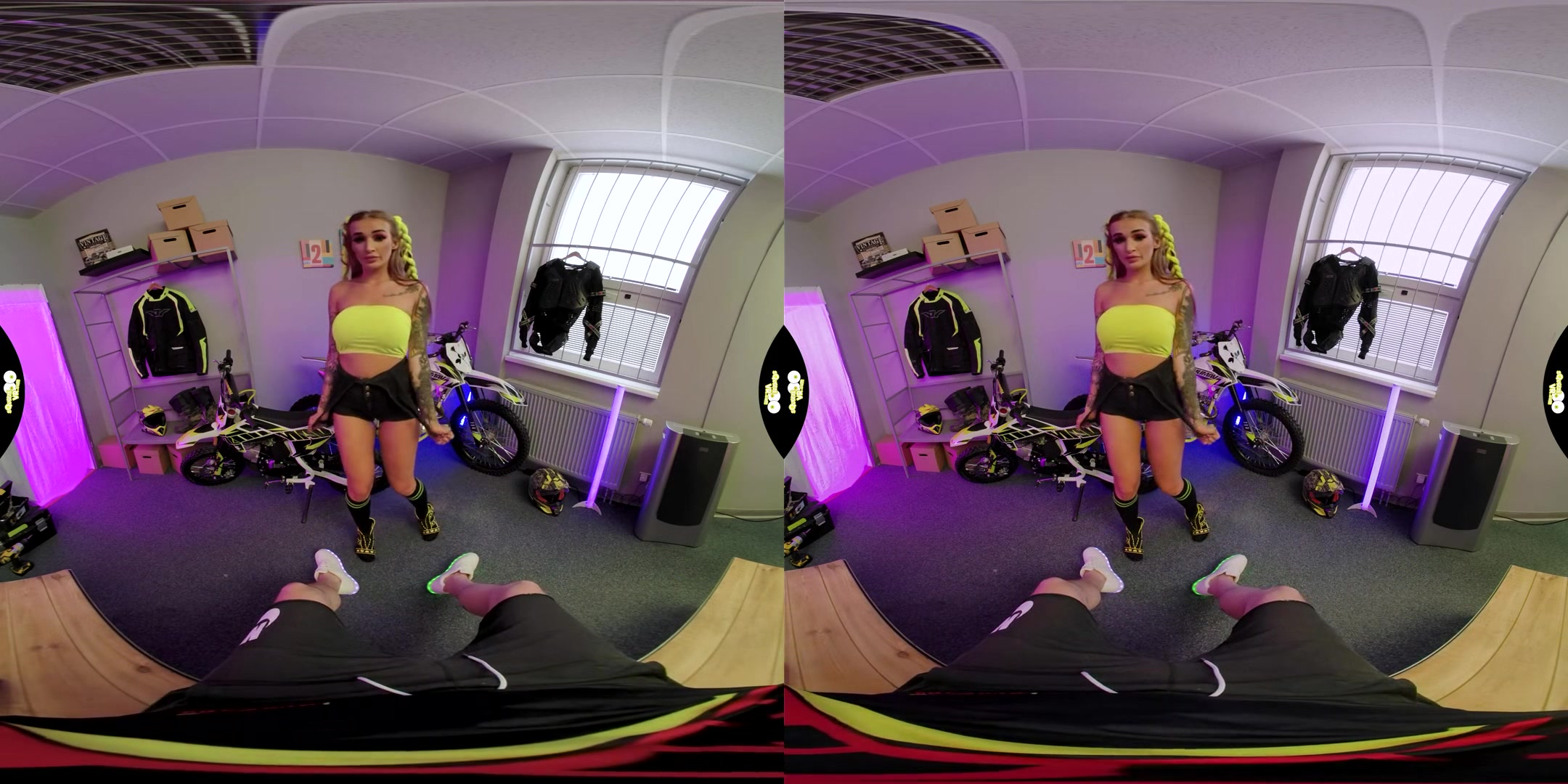 Motorbike or Sex? - Big Tits Virtual Girlfriend Daisy Lee