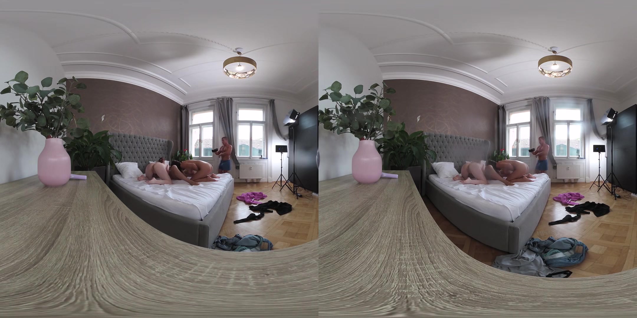 Cheating Housewives Experiment W Double Pussy Penetration Dpp - Kaira Love & Tiffany Blue Behind The Scenes Vr Video Part One
