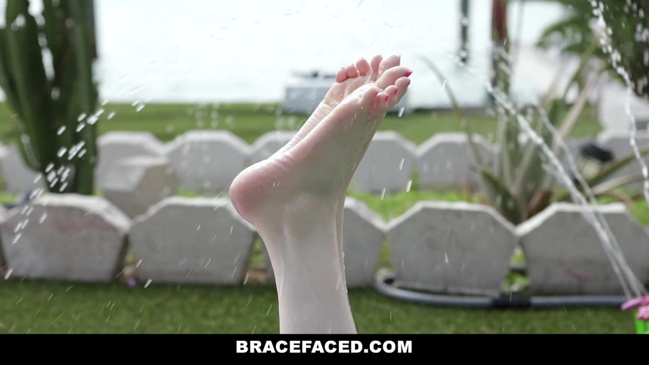BraceFaced - Cute Ginger teen 18+ Gets A MouthFul Of Hot Spunk