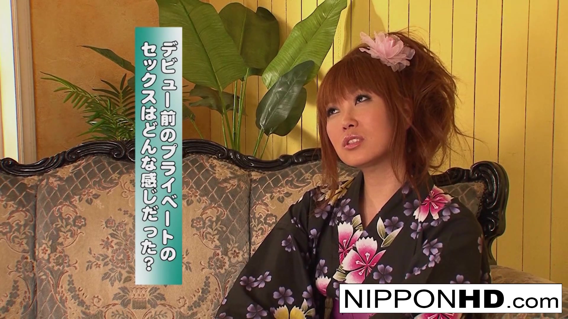 Asian Hottie Takes Off Her Kimono For Fucking - NipponHD