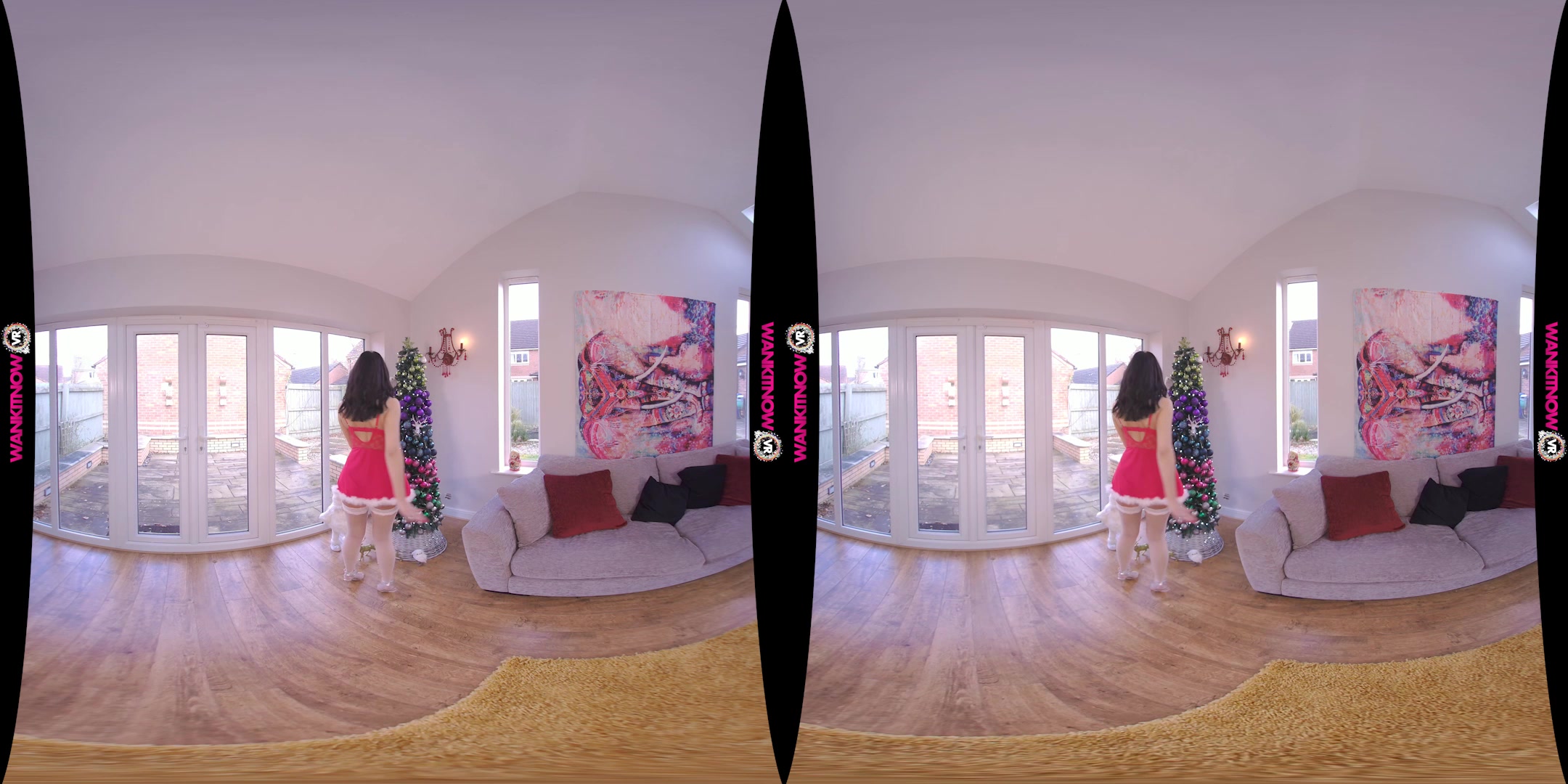 Christmas Cock featuring Bonnie - WankitNowVR