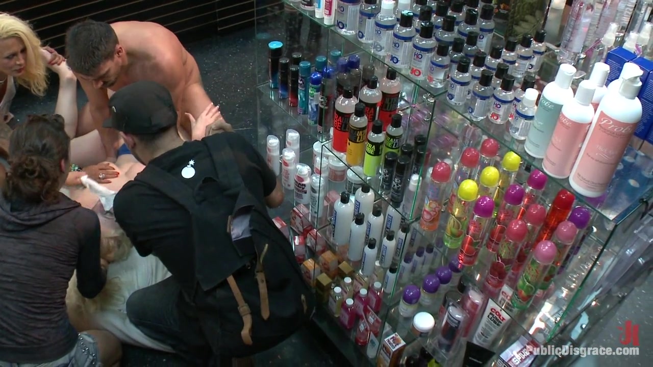 Danielle Delaunay Fucked In Sex Shop - PublicDisgrace