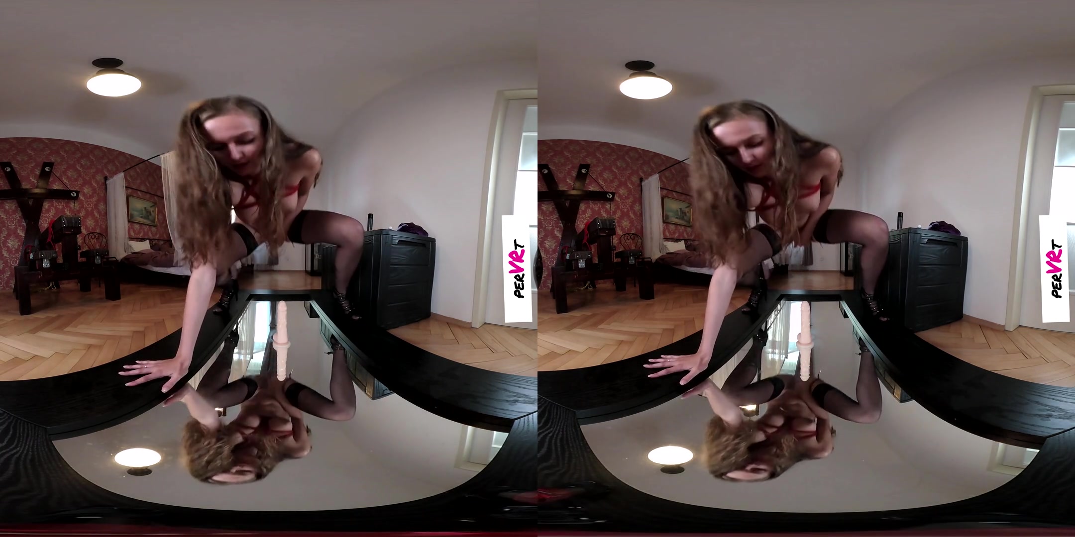 Stacy Cruz in Stacy Cruz in The Kinky Flat - Ep. 4: The Mirror - perVRt