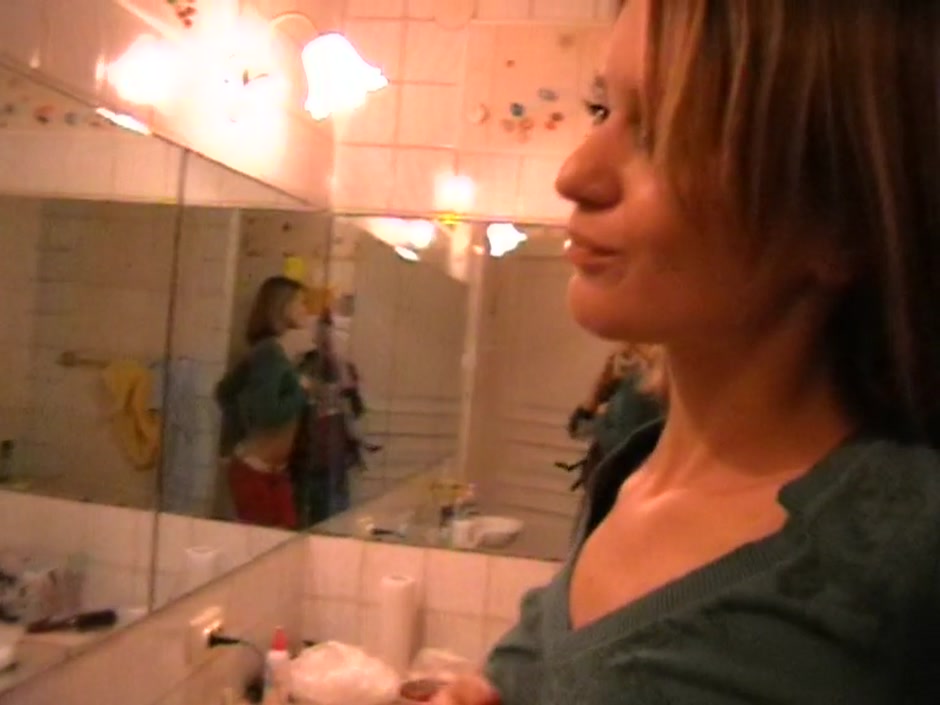 Dasha in gal wore whole body stockings in the homemade porn