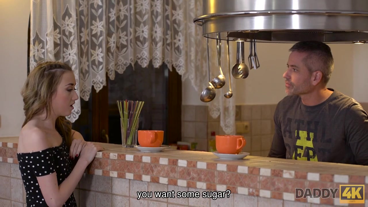 DADDY4K. Excited boy finds his modest girlfriend and mature Step dad naked