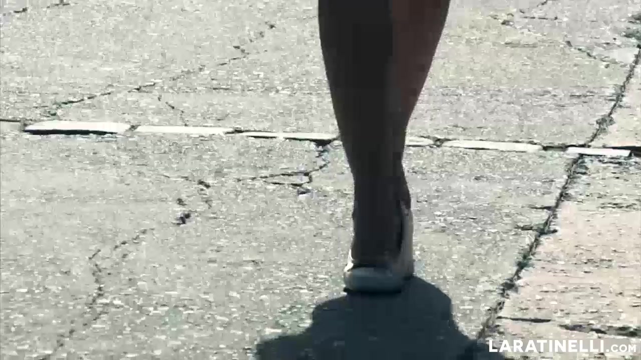 LARA TINELLI Flashing in Public