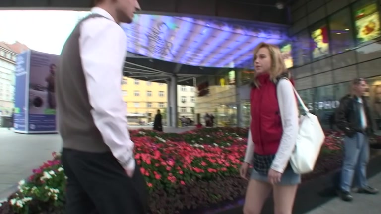 Cute in hard pickup fuck