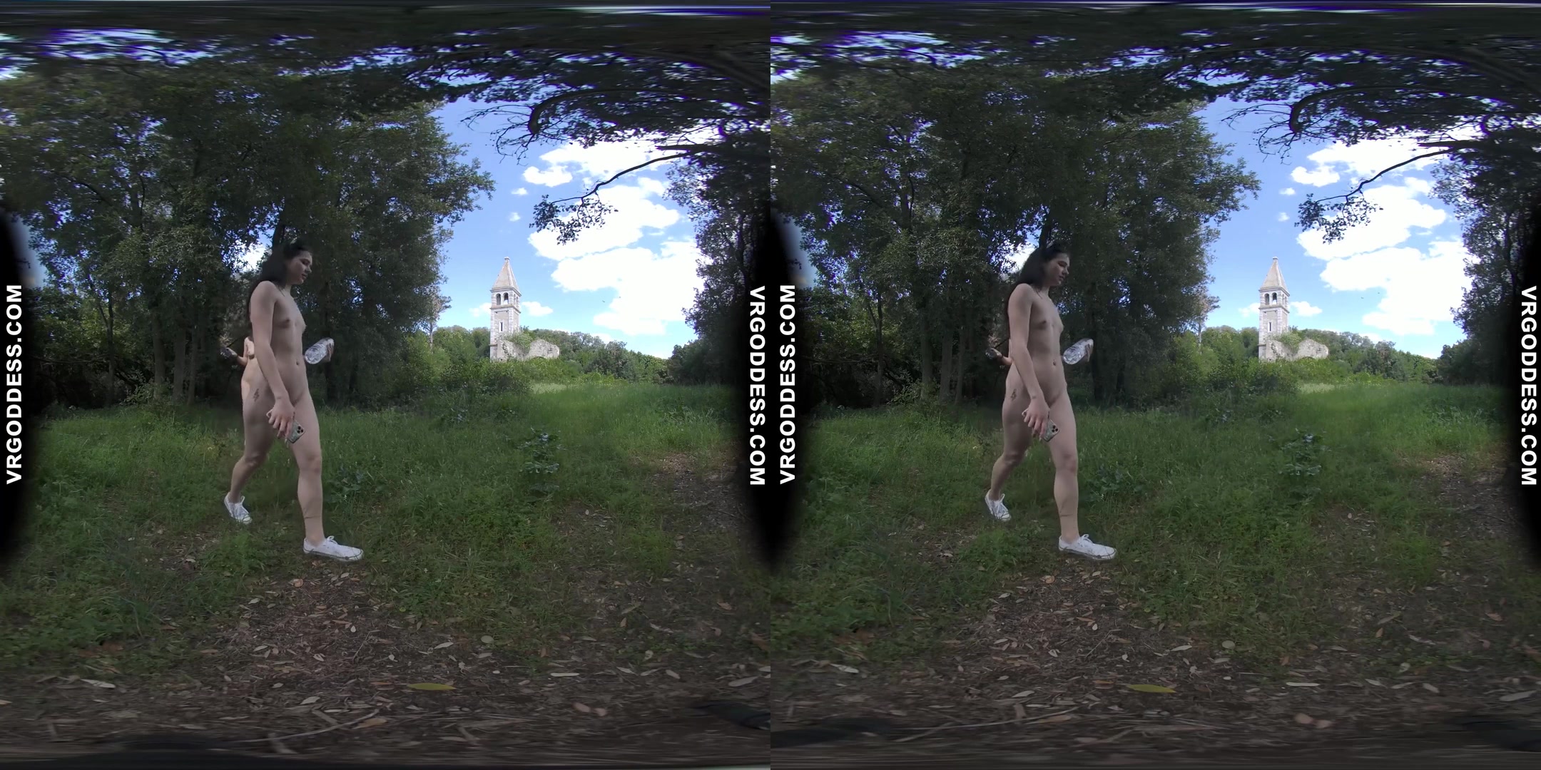 Matty And Josie Kayaking On Vacation Hiking Nude On Abandoned Island