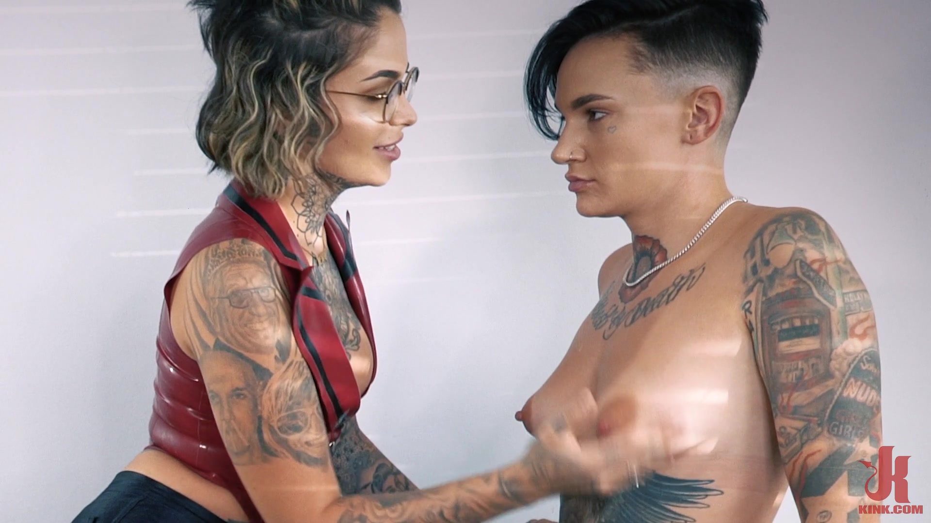 Caught And Blackmailed: Leigh Raven Takes Nikki Hearts - Kink