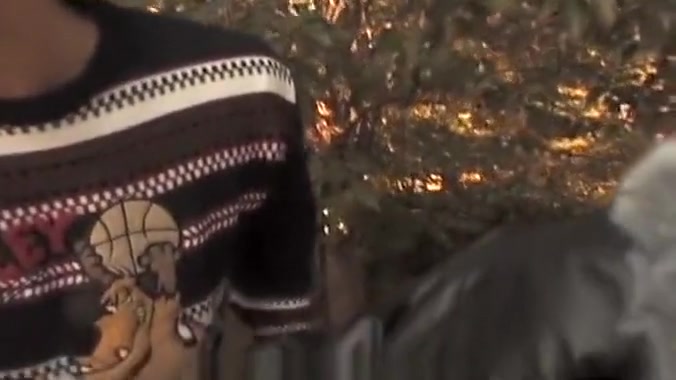 Kinky Outdoor Asian bondage action