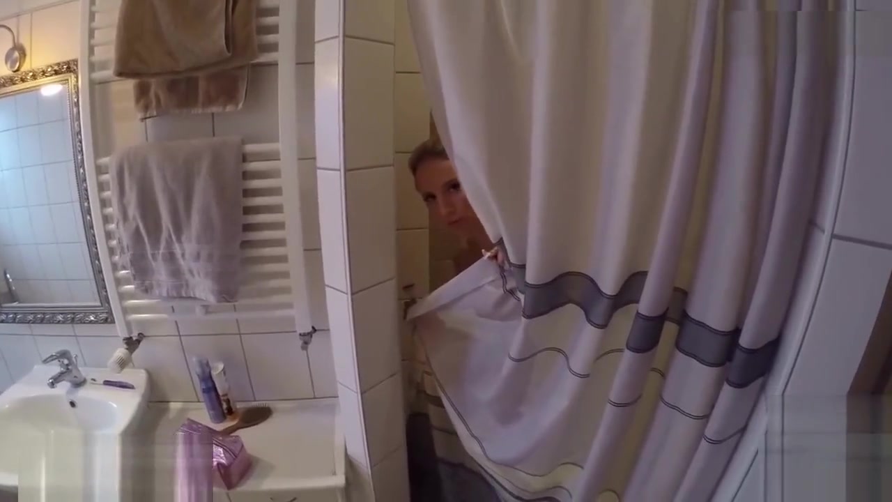 MyDirtyHobby - Blonde gets fucked in the bathroom
