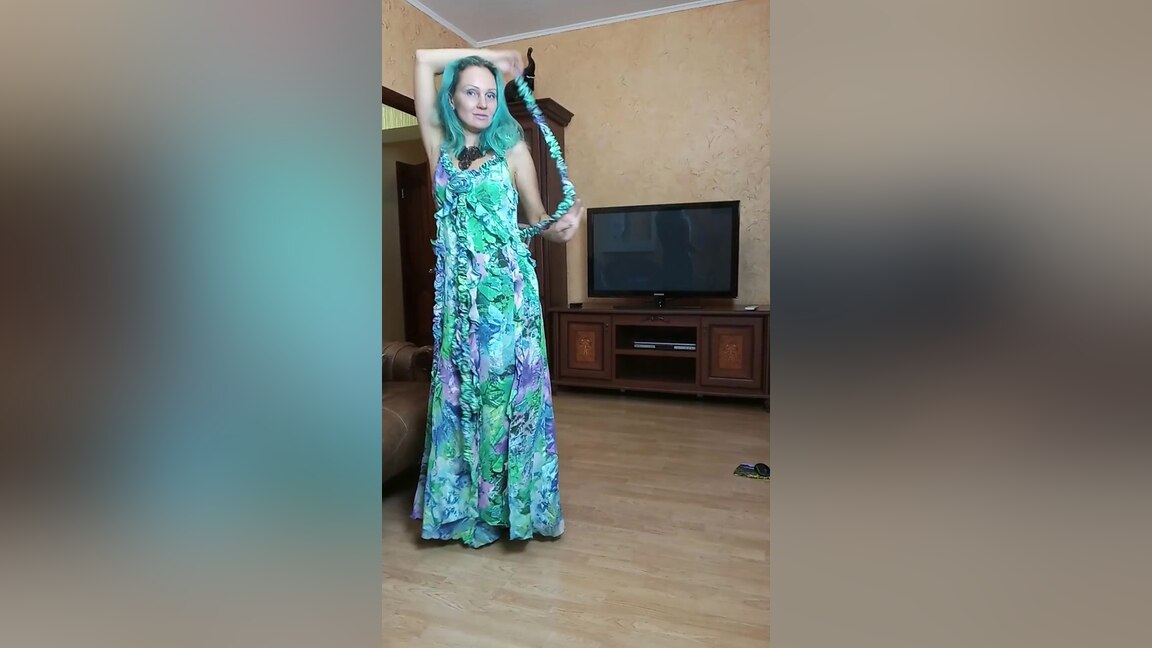 Black Sea Mermaid In Pantyhose - Ladyfoxxx