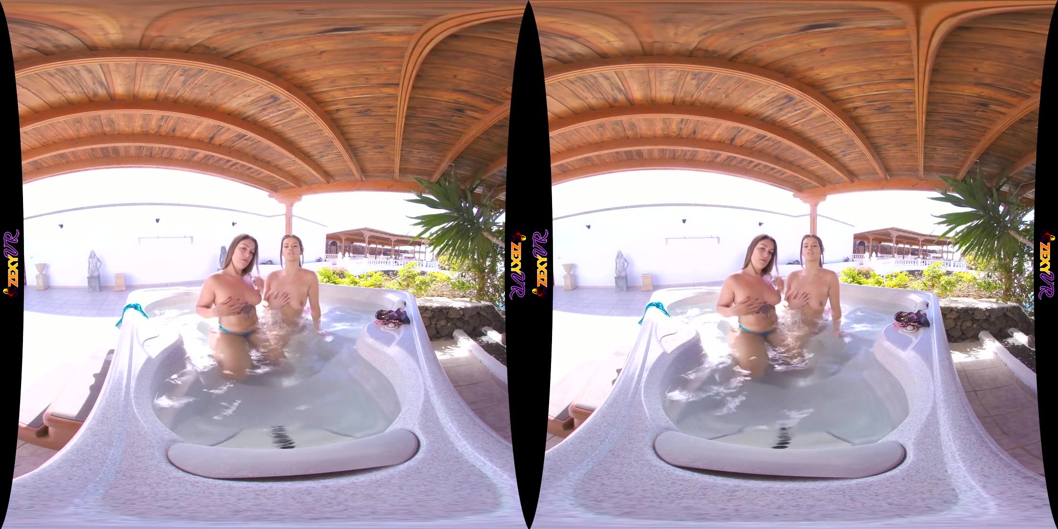 Hot Tub Beauties - SexLikeReal