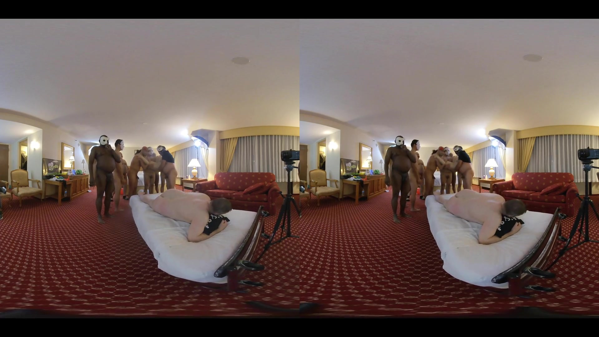 Anastasia Rose Gangbang 2 of 2 - Amateur VR Gangbang