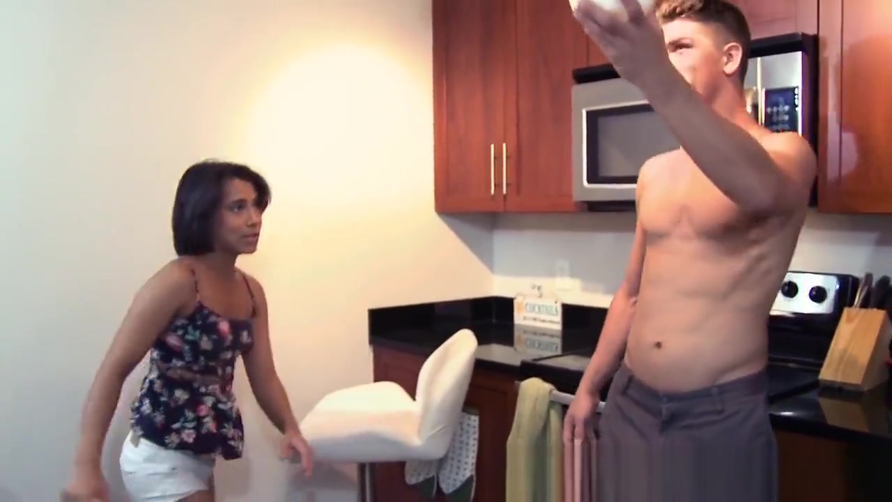 Fingered teen 18+ stepsister