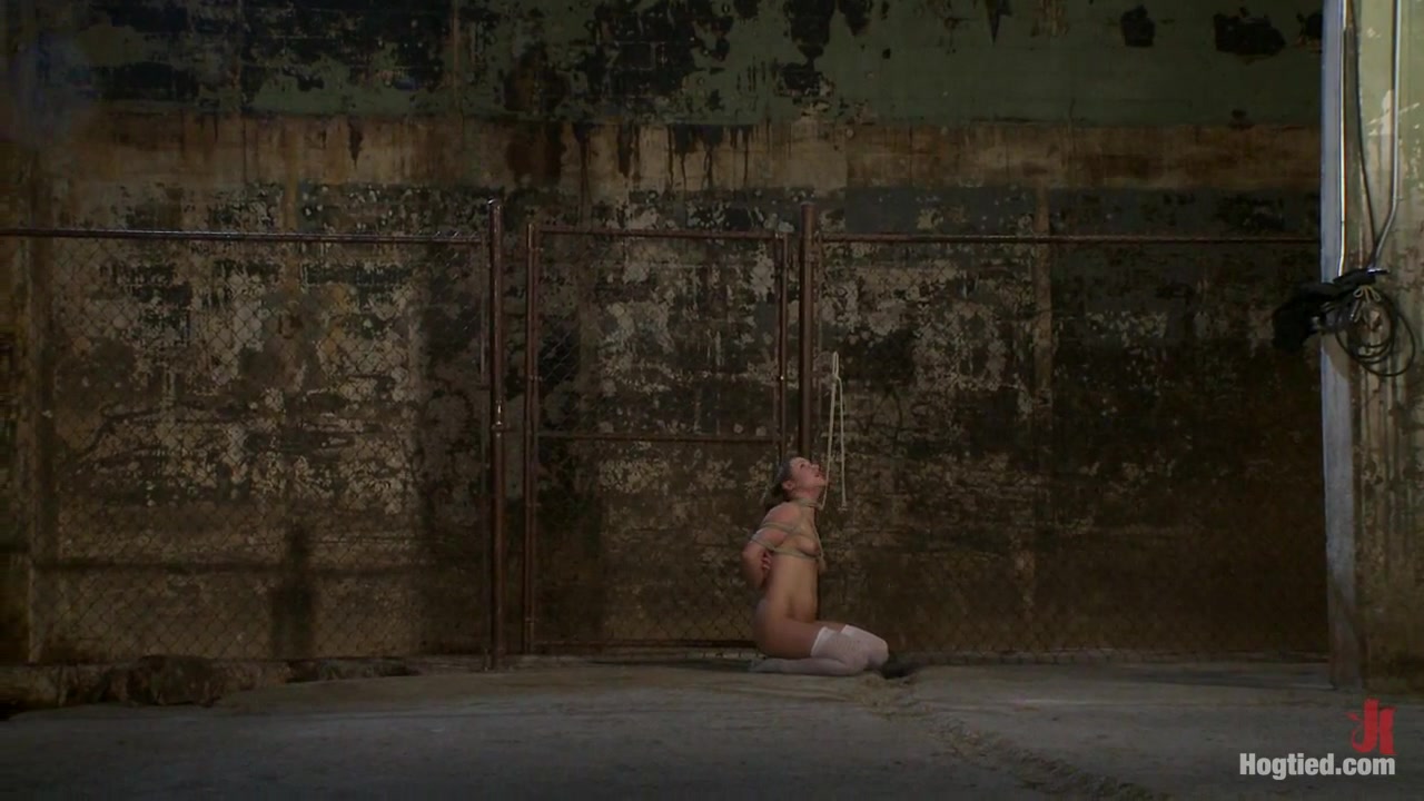 Pigtailed Girl With Thigh Highs Is Bound, Made To Suck Swallow Cockbrutal Bj. Suck It Bitch. - HogTied