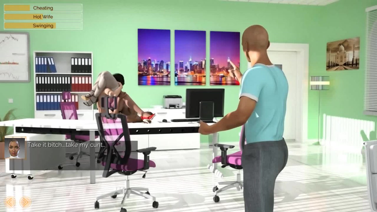 Happy Marriage Interracial Boss Fucks His Employees In The Office Ep22