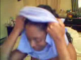 Amateur black chick films herself for her boyfriend