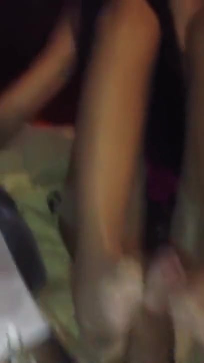 double nylon husband gets footjob and handjob from his wife
