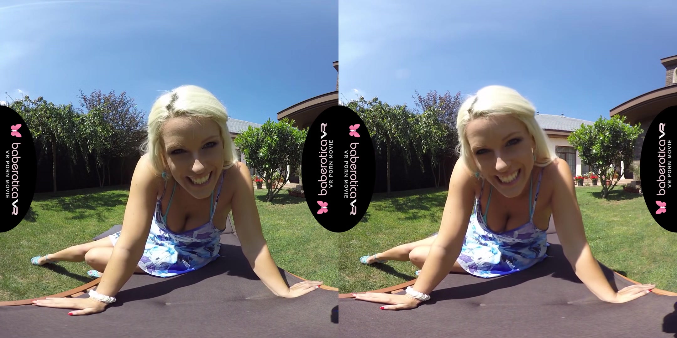 Busty Blanche Bradburry In Sunny Solo - Huge Tits Blonde Pornstar with Toy