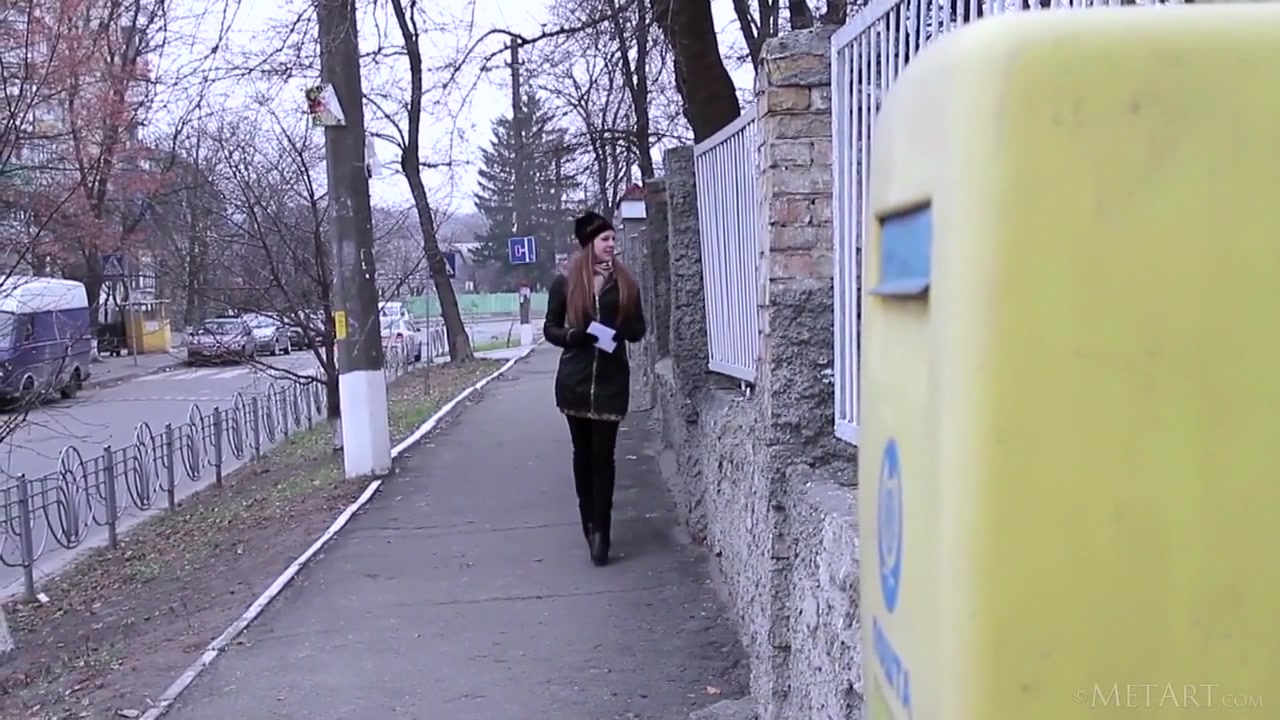 18 year old Masha stripping