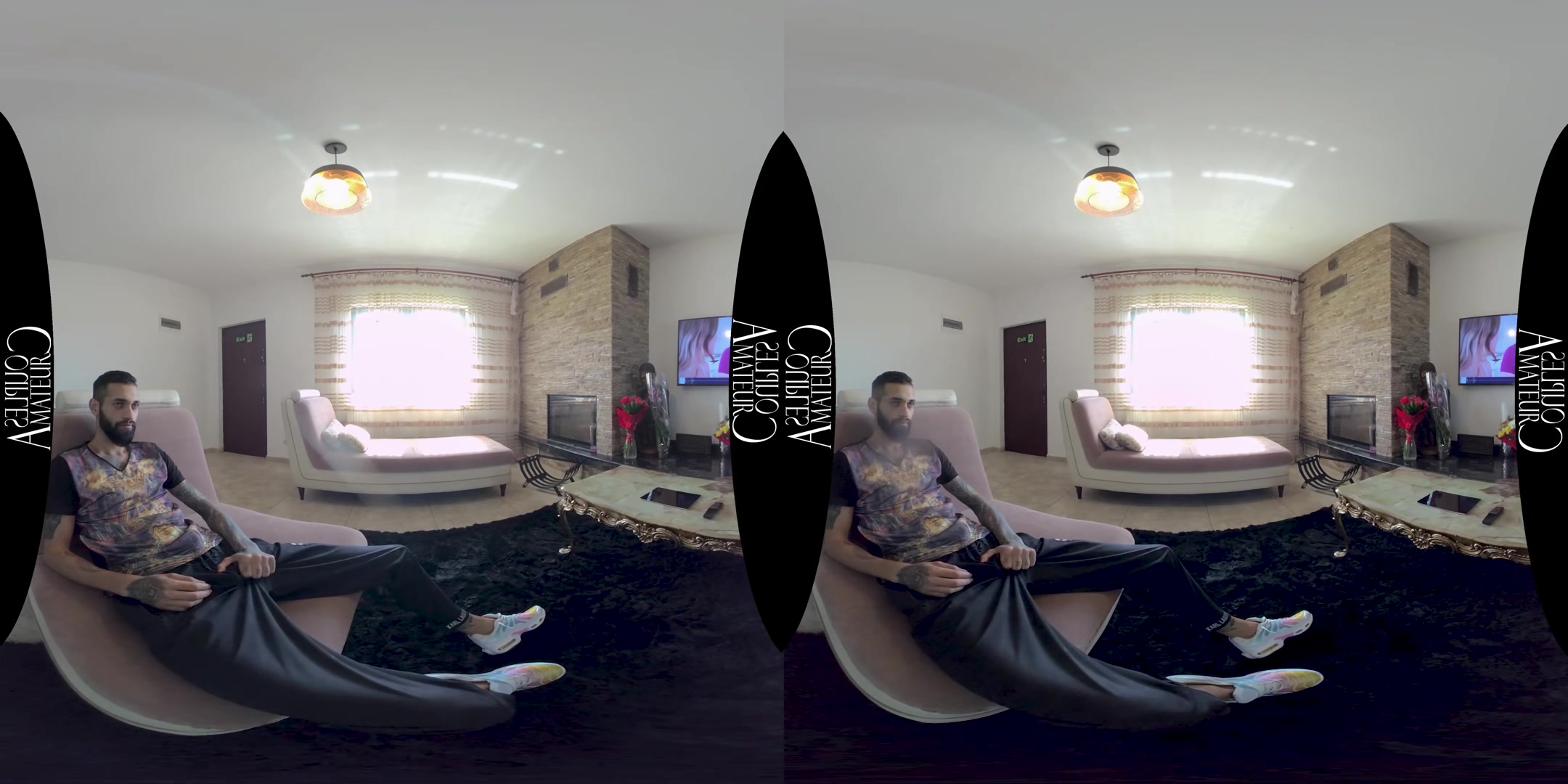 Caught My Stepbrother Watching Porn - AmateurCouplesVR