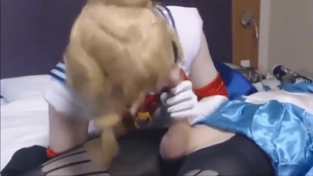 Sailor Moon Cosplay and Sailor Mars crossdressers