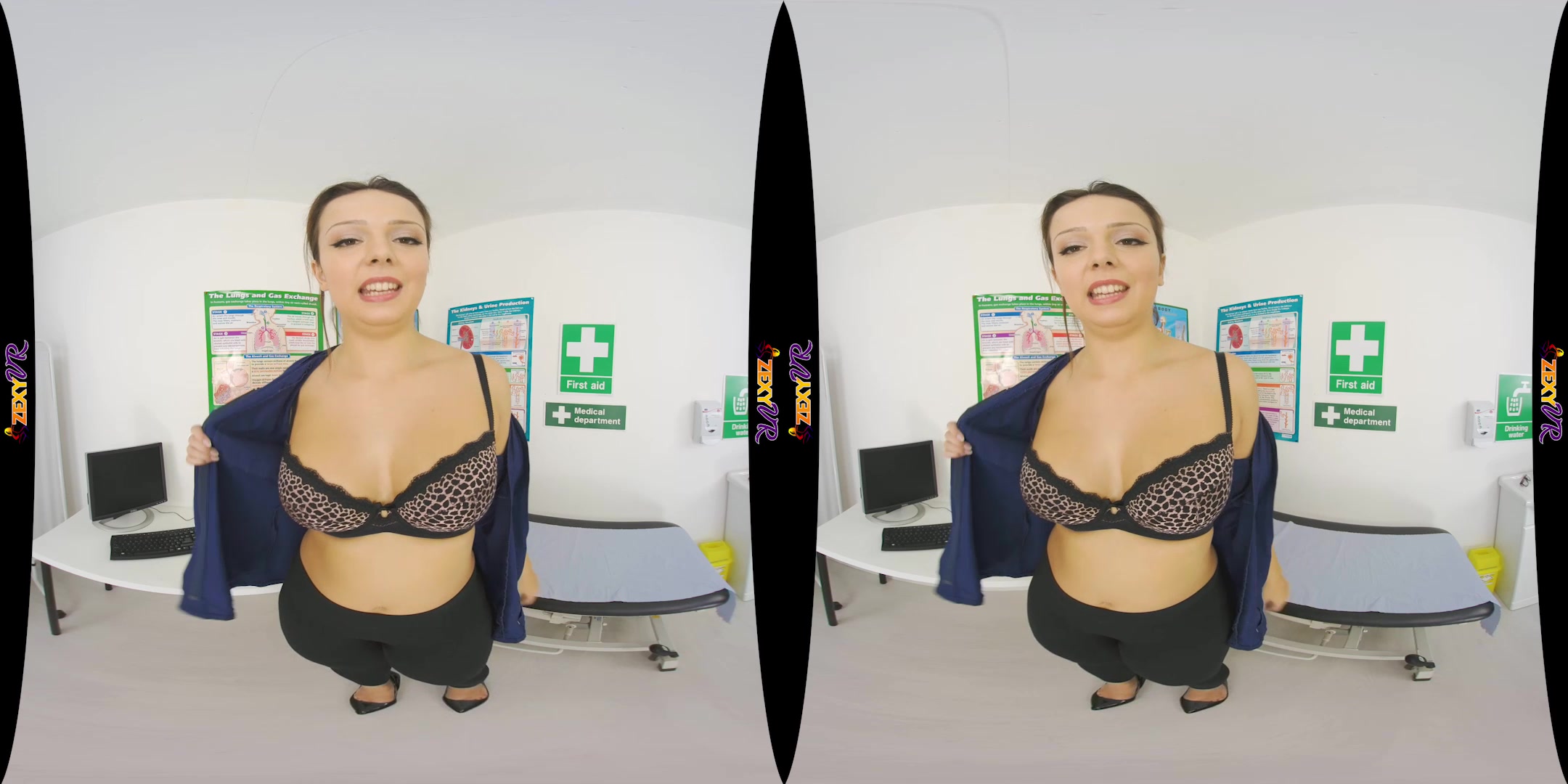Examine My Uniform featuring Alice Katz - ZexyVR
