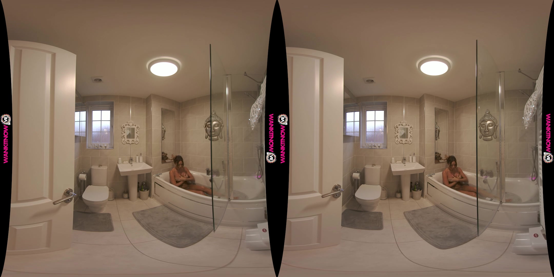 Wank And Watch featuring Natalia Forrest - WankitNowVR