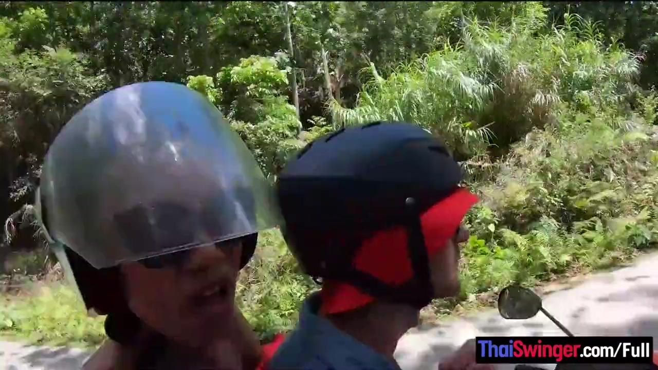 Thai Gf Could Not Wait To Get Her Boyfriends Big Dick In Her Mouth In Public