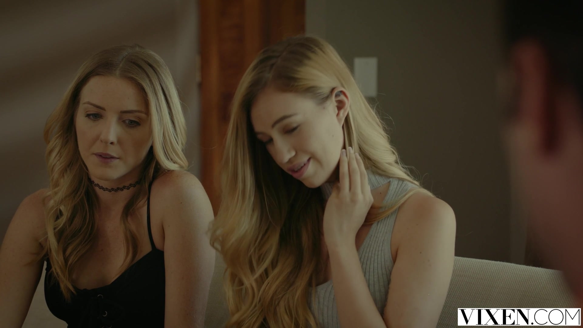 VIXEN.com Rich Boss Gets Threesome with Two Blondes