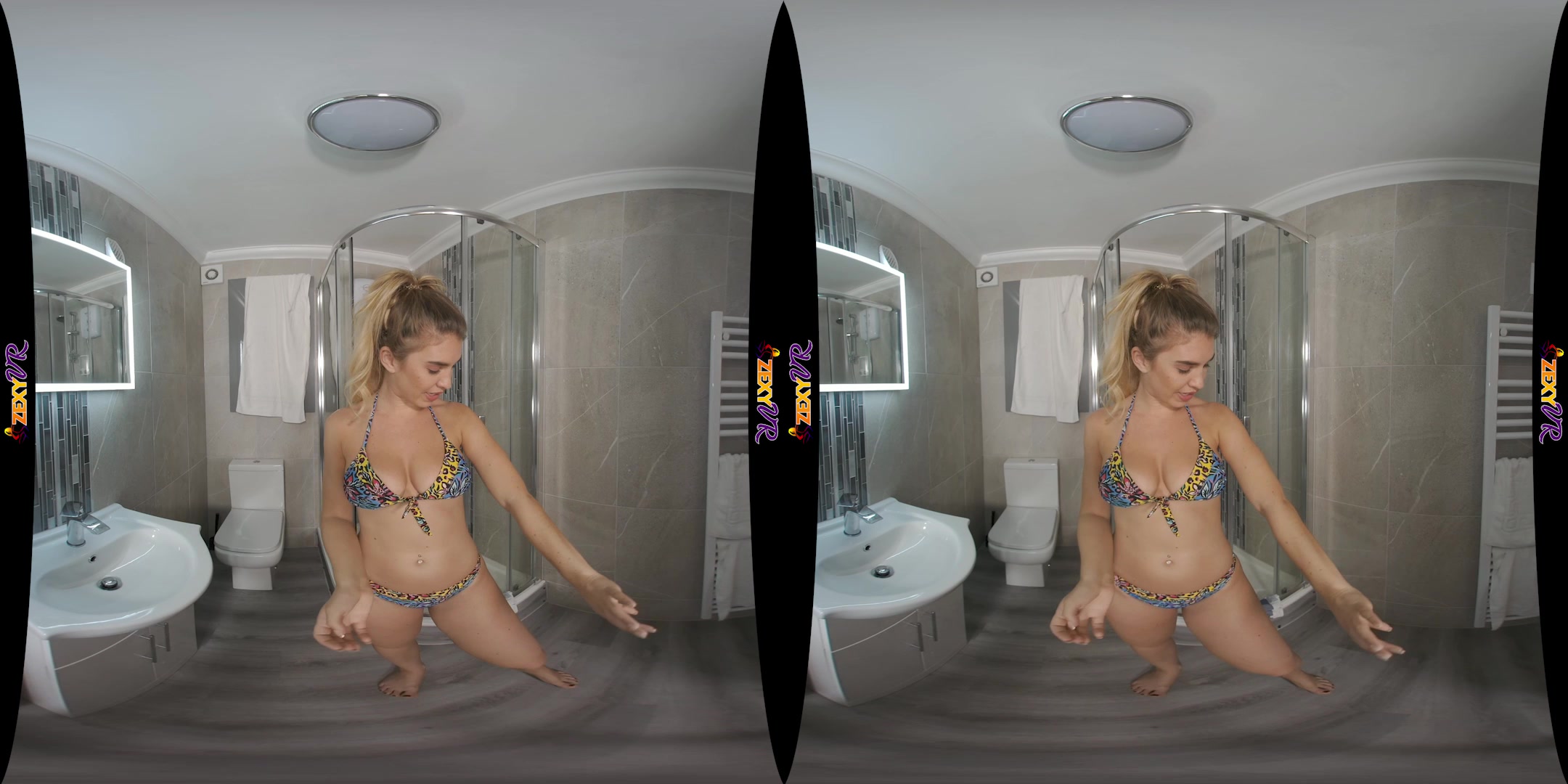 Cold Shower featuring Katie Louise - ZexyVR