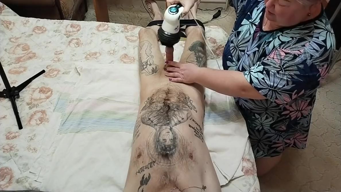 Did A Massage And Then Jerked My Dick To Orgasm