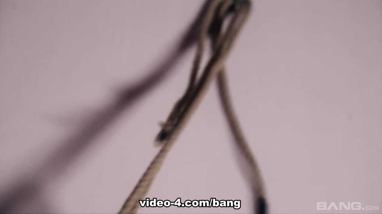 Mia Melone is roped up as her captors put a dildo in her ass - BANG