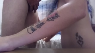 Stepdaddy making step daughter cum