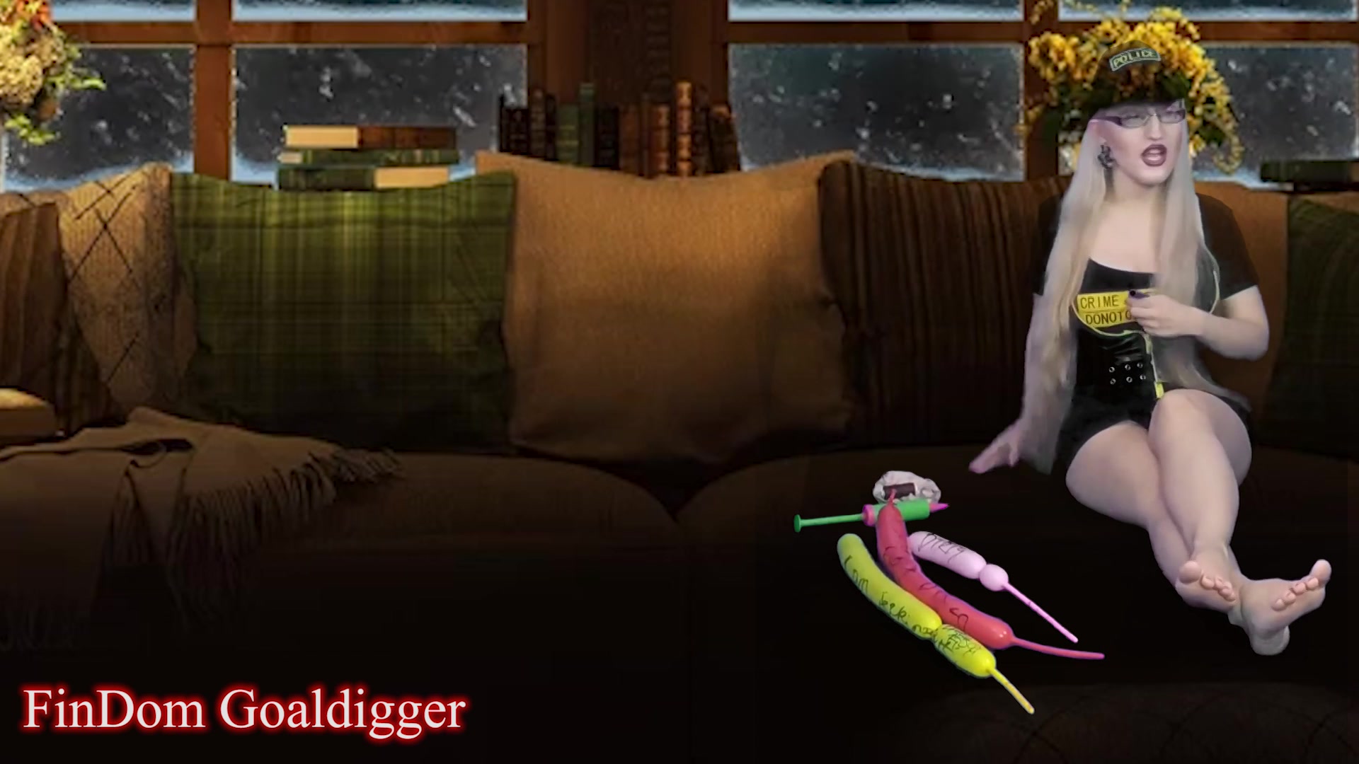 Cyber Cei - Sex Movies Featuring Findom Goaldigger