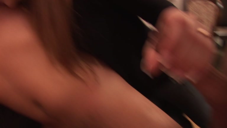 Sexy chick in gangbang