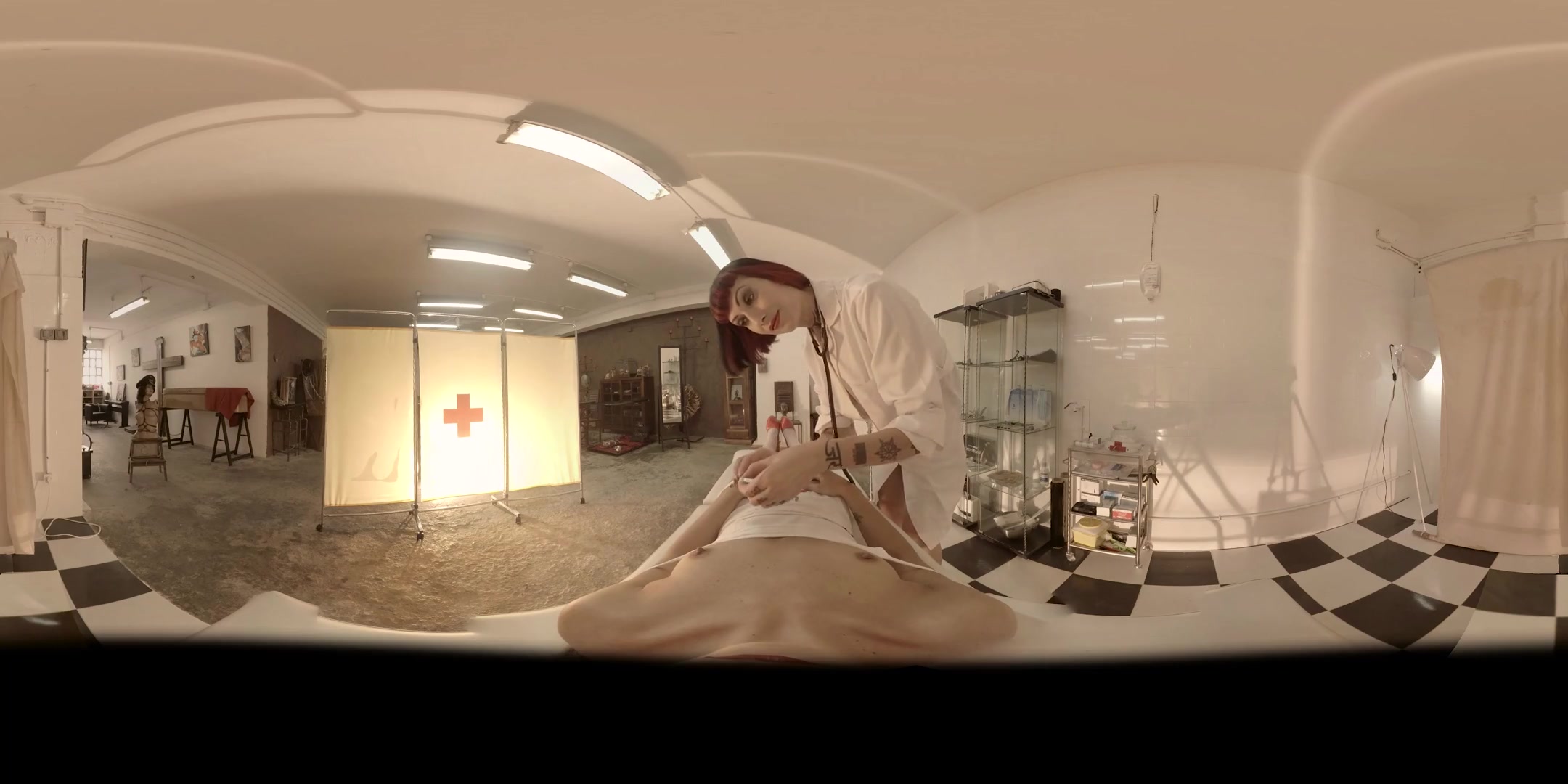 Valentina Bianco & Mistress Minerva in First-Sex Kit: Meet The Nurse - VirtualPorn360