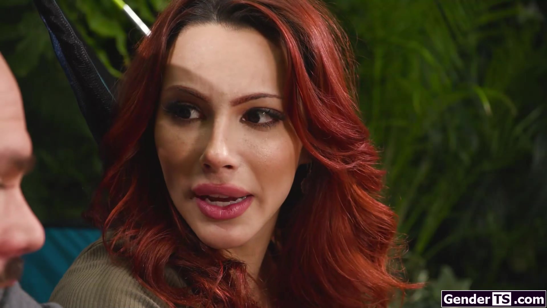 Thats not a dick thats a tree trunk tgirl Ariel Demure said