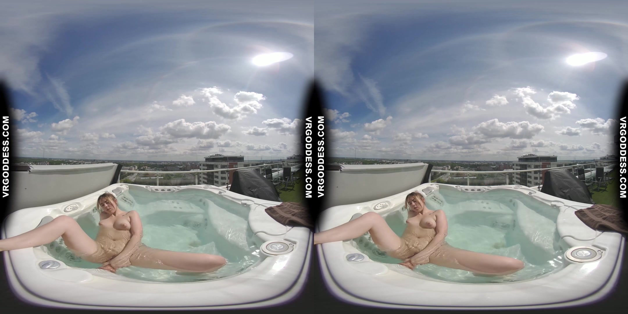 Teen Adreana Jilling In Jacuzzi With Suction Cup Dildo Orgasming Vibratin Her Clit On Water Jets