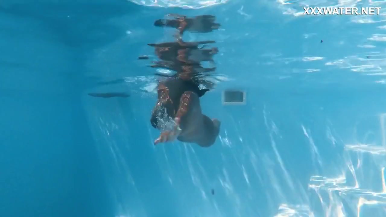 A Famous Pornstar, Glides Nude Through The Water With Yorgelis Carrillo