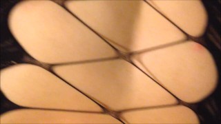 Solo Girl Masturbation (Toy, Mirror-Play, Dildo, Long Labia, Costume)--QuinnTracey