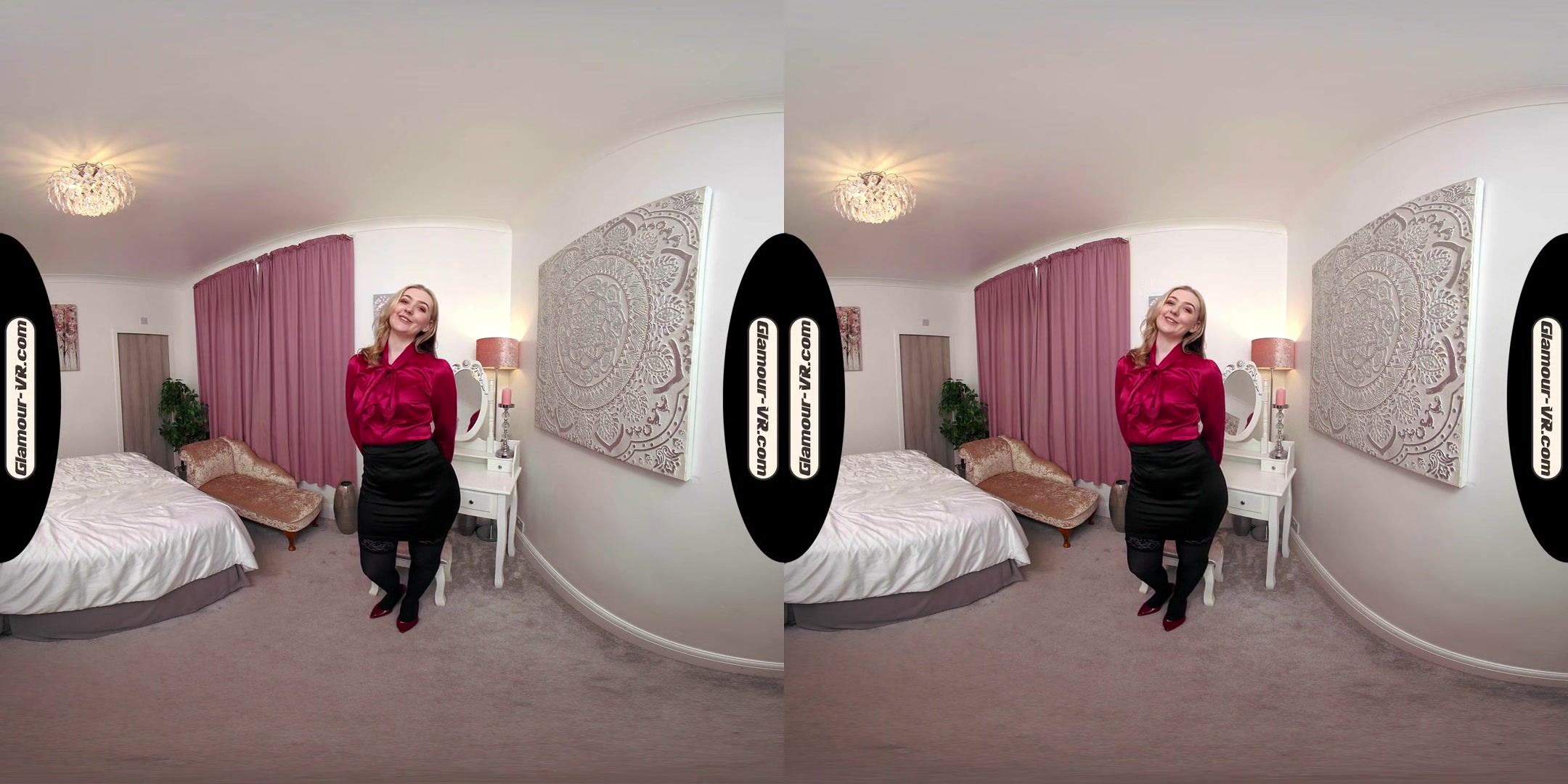 Em Yang Satin Secretary Seductive X-Rated Tease - 8k Vr