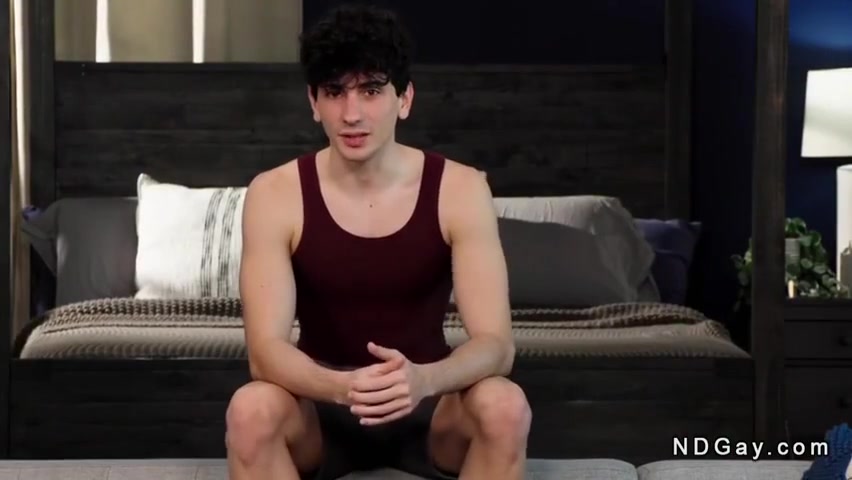 Andrew Miller - After Work Out Handsome Gays Anal Fuck On The Sofa